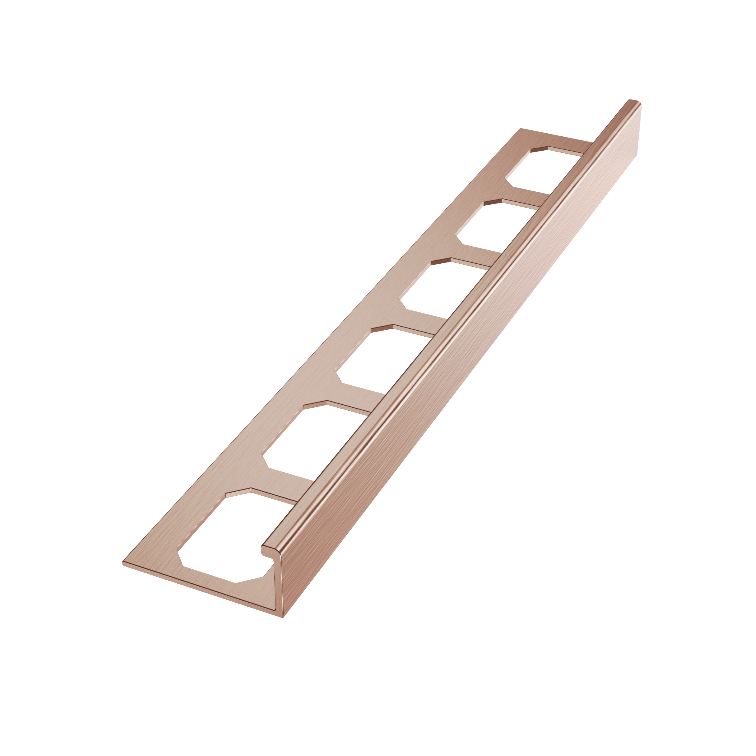 L-Shape Edging Profile Made of Anodized Aluminum (LS2)